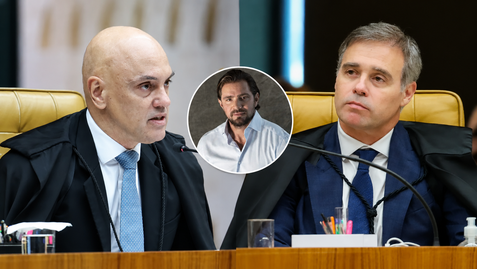 Fachada do Supremo Tribunal Federal em Brasília, sede do STF, com destaque para a crise institucional que pode comprometer investigações sobre o Banco Master