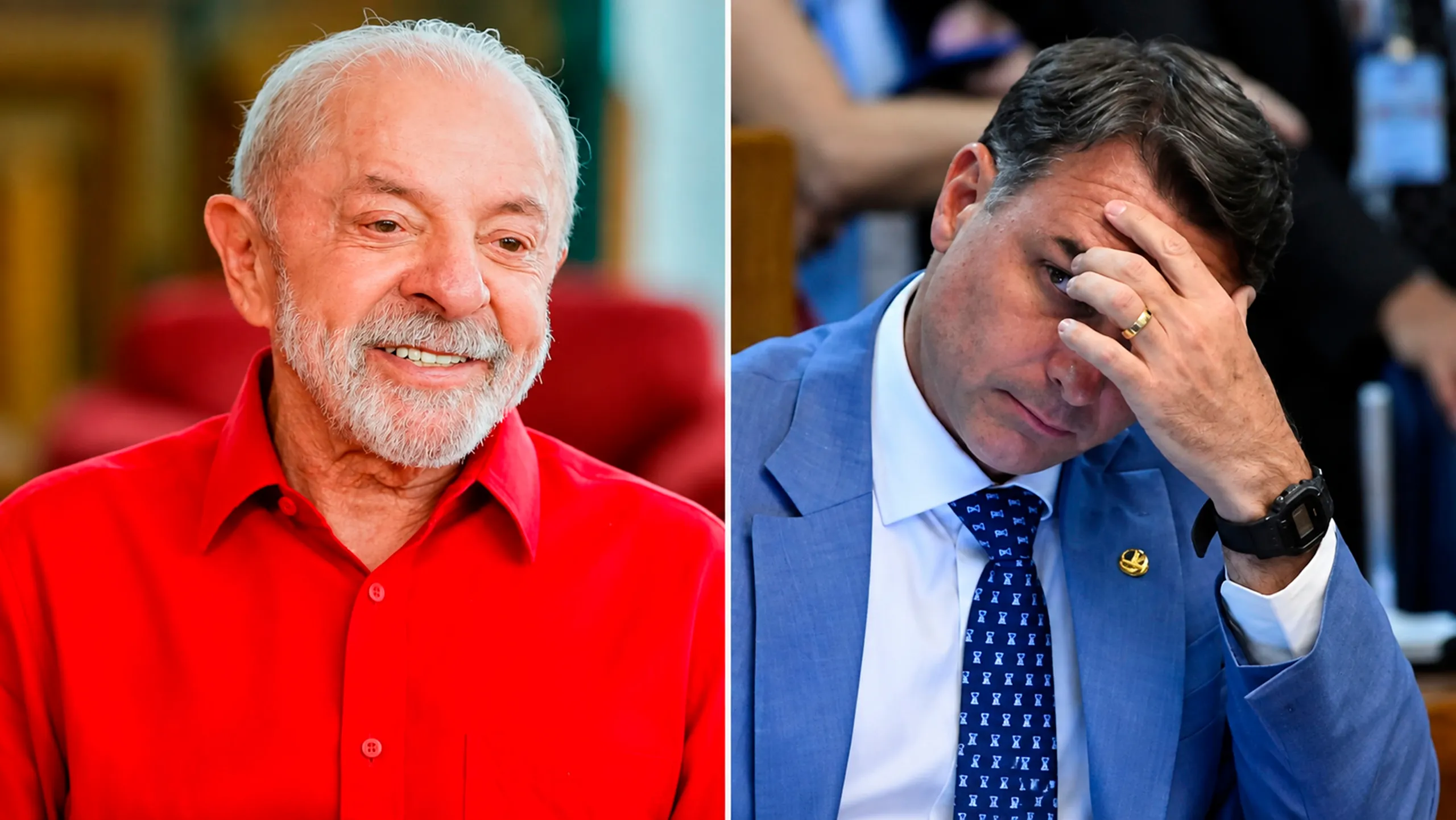 Gráfico de pesquisa eleitoral BTG/Nexus mostrando Lula com 40% no primeiro turno e 46% contra Flávio Bolsonaro no segundo turno