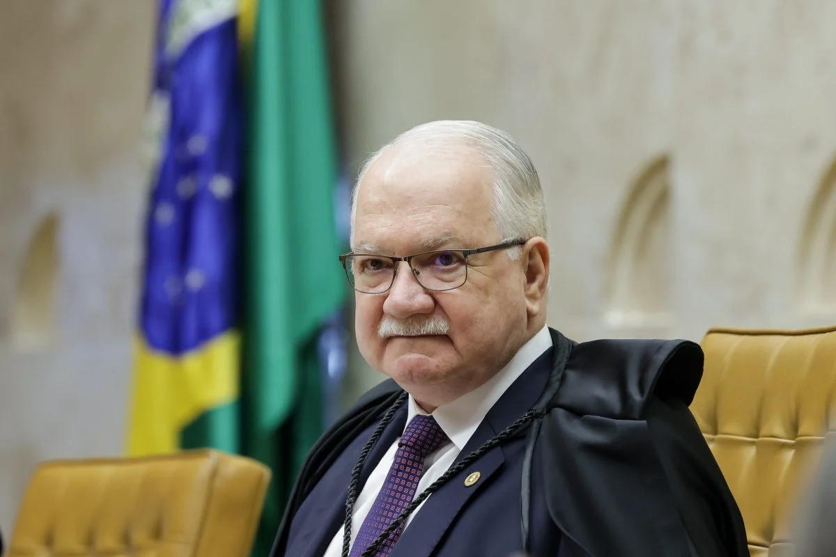 Retrato do ministro Edson Fachin, presidente do STF.